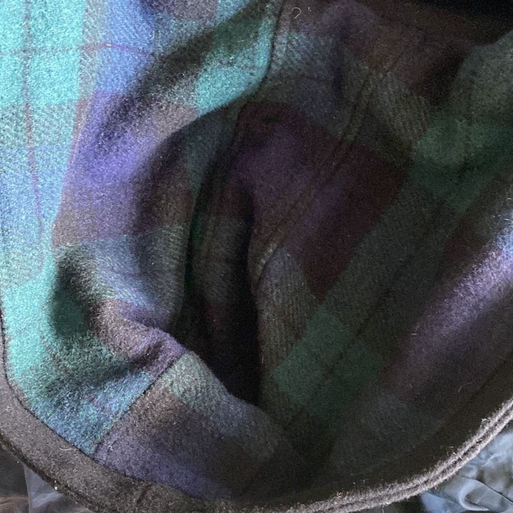 Vintage Thick Hooded Winter Pea Coat - Picture 7 of 7